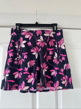Gfore women’s Floral A-Line golf skort- size S